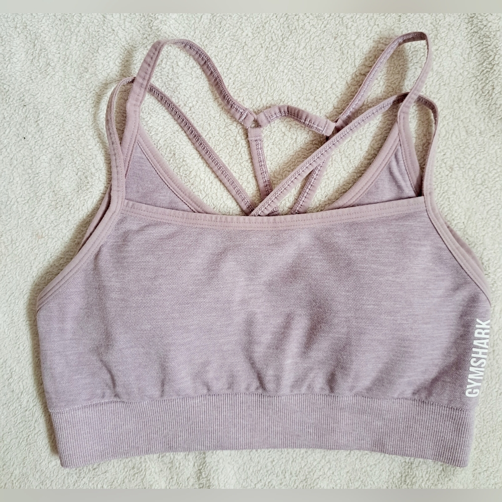 Women's Gymshark Lavendar Purple Sports Bra